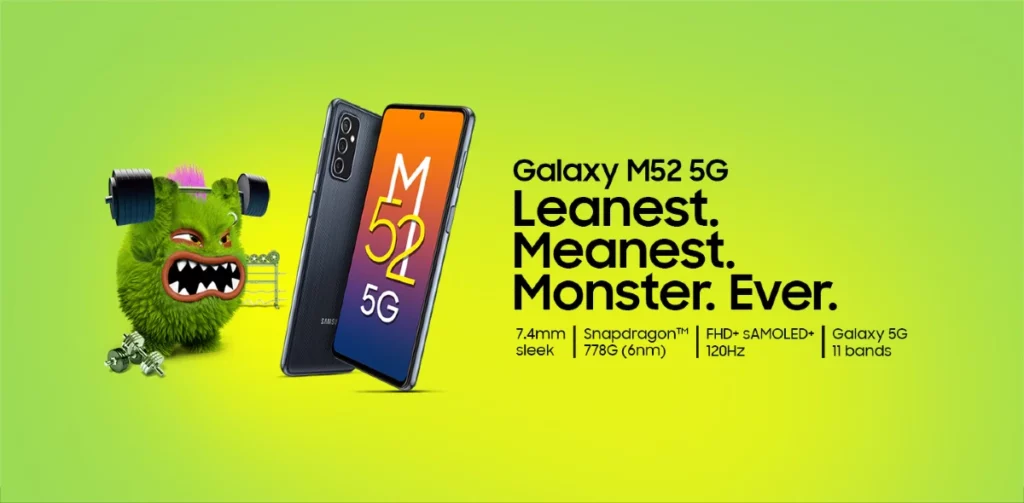 Samsung Galaxy M52 5G Full Specification