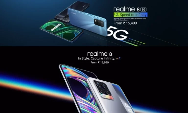Realme 8 5G Vs Realme 8