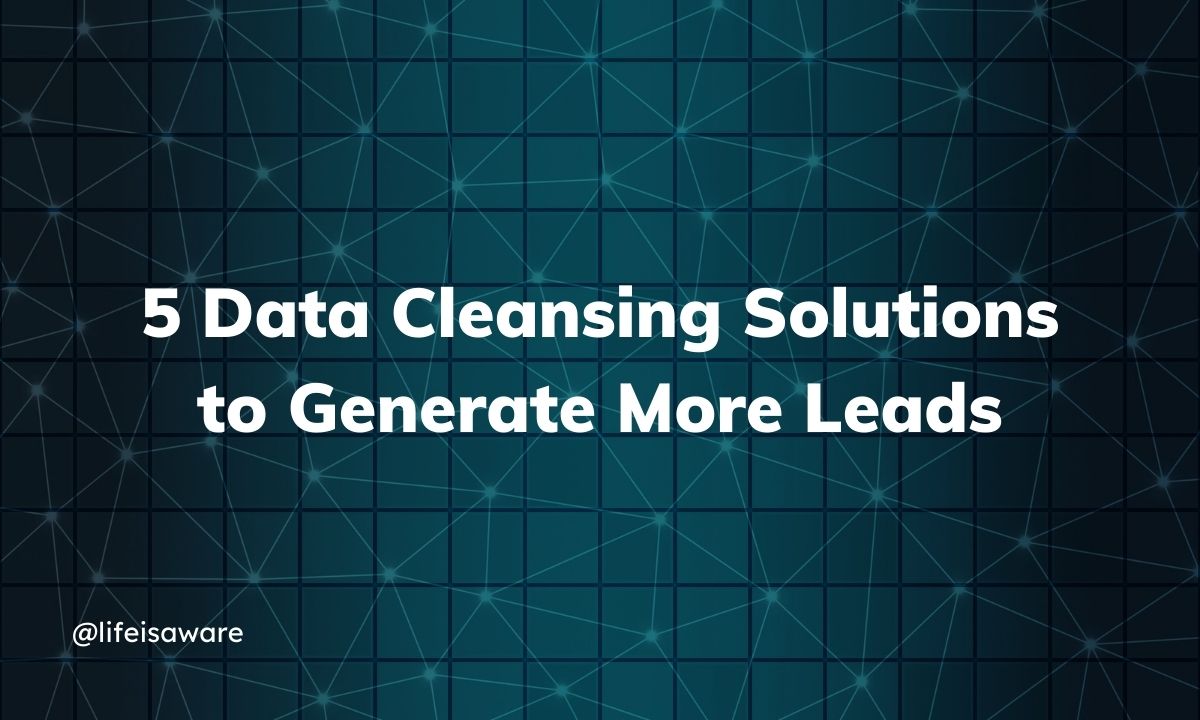 Read more about the article 5 Data Cleansing Solutions to Generate More Leads