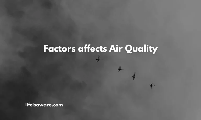 3 Main Factors that Affect Air Quality